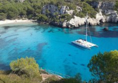 catamaran menorca