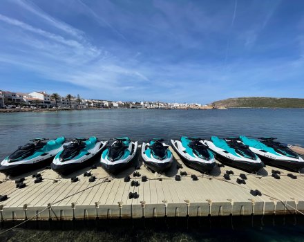 motos de agua menorca