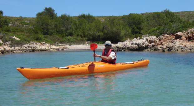 alquiler kayak travesia menorca