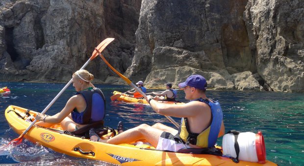 alquiler kayak menorca