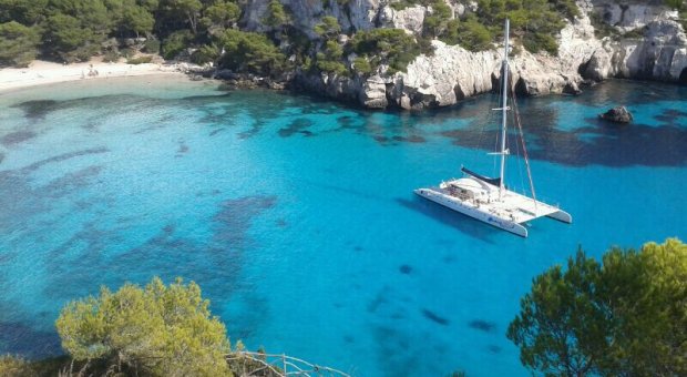 catamaran menorca