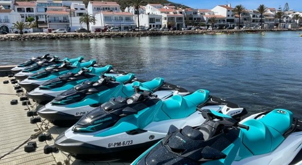 motos acuaticas menorca